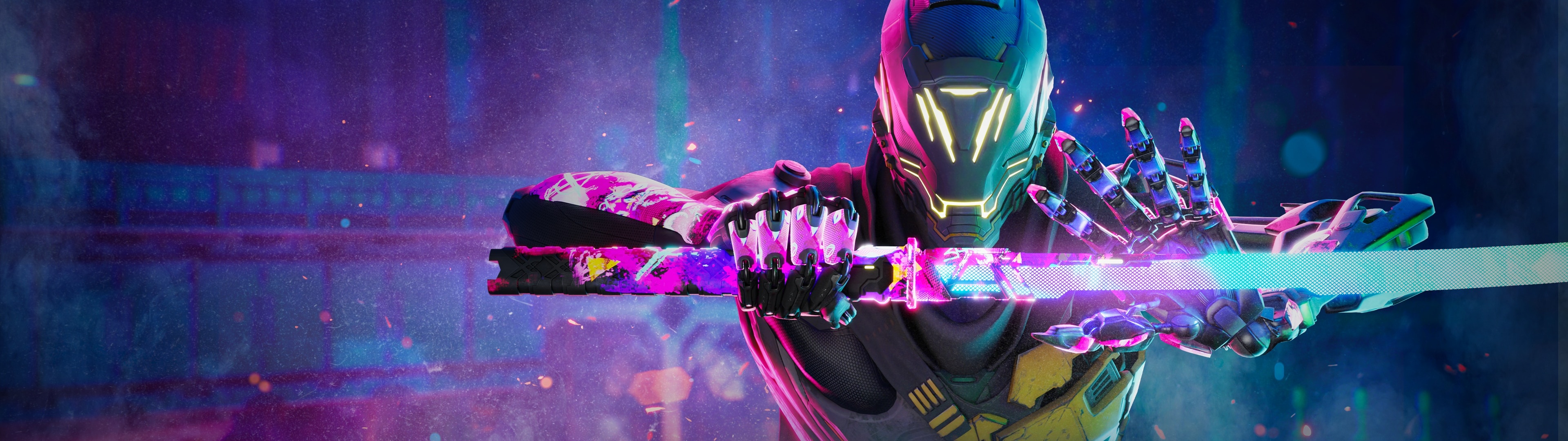 Ghostrunner Wallpaper 4K, PlayStation 4, PC Games, Xbox One