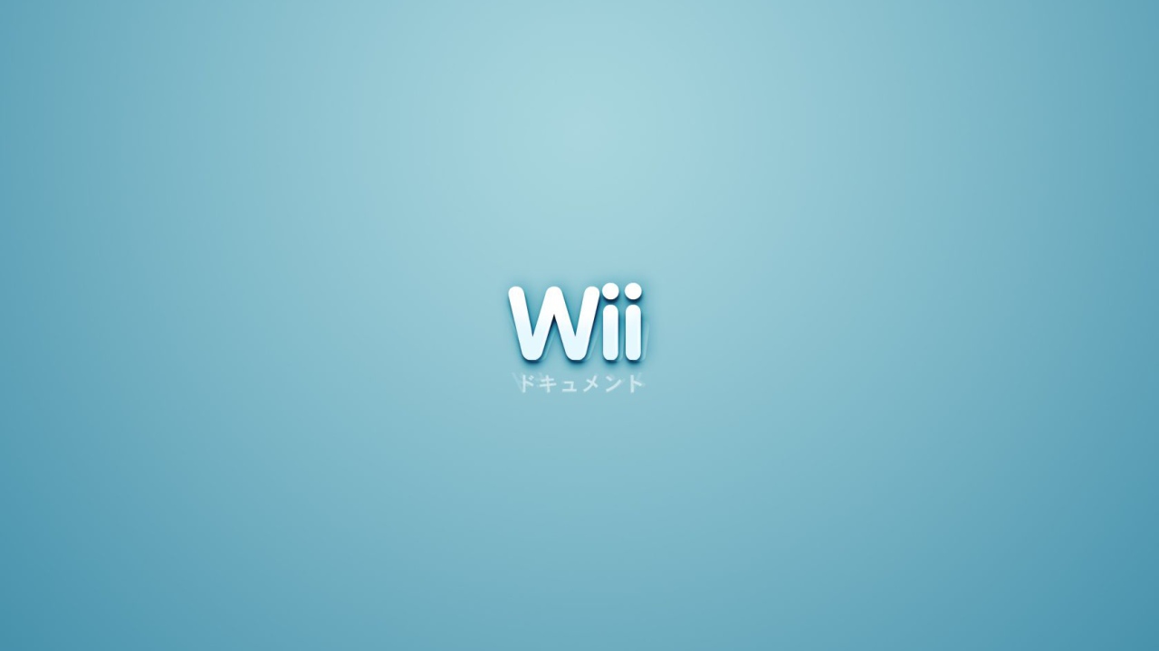 Nintendo Wii Desktop wallpaper 1280x720