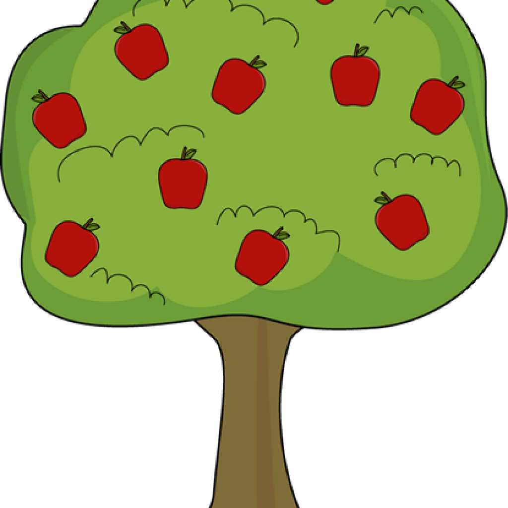 Download Apple Tree Cartoon Illustration