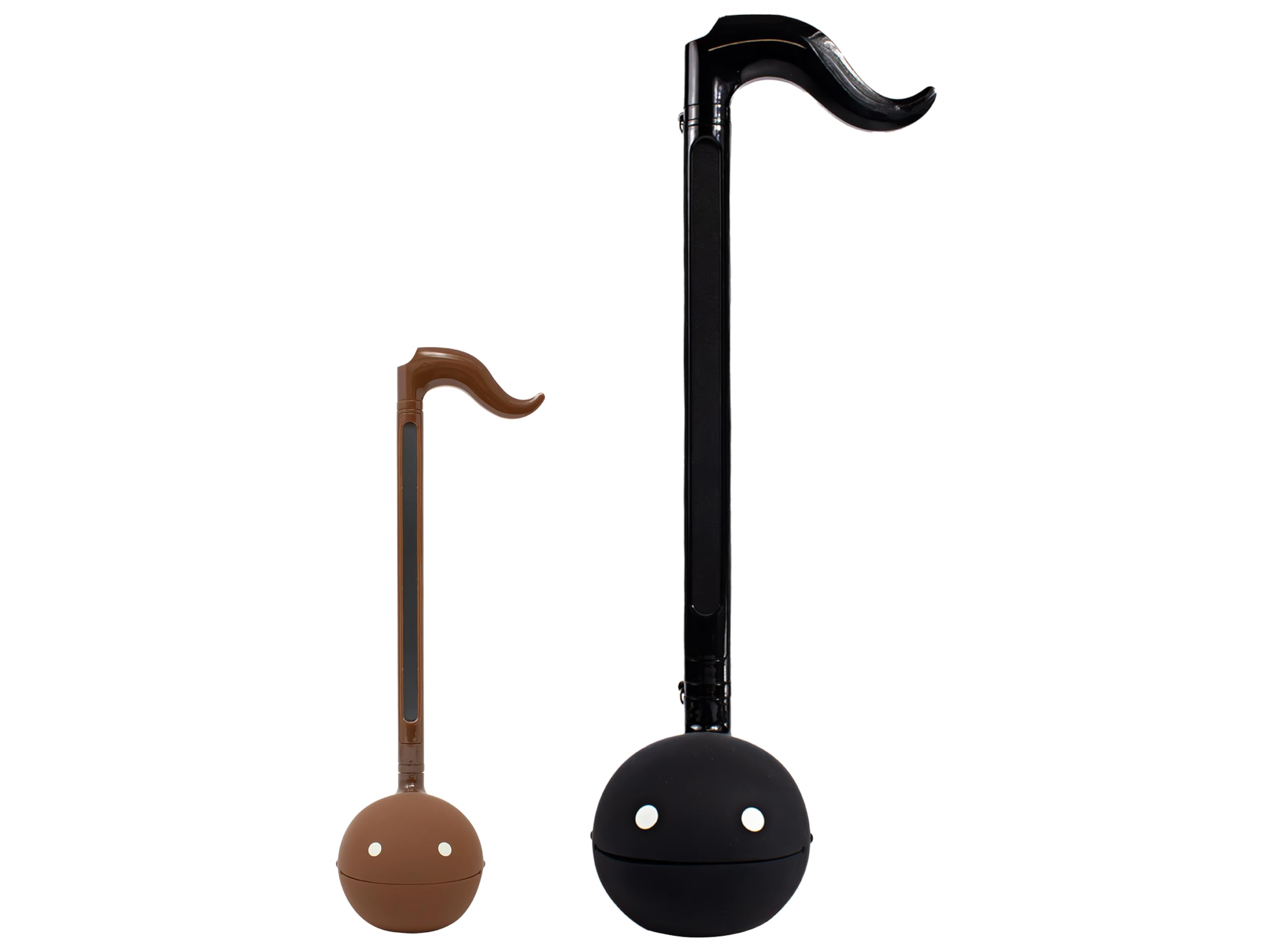 Otamatone Regular [Chocolate] and OT Deluxe [Black] Bundle Japanese Electronic Musical Instrument Portable Music Synthesizer Maywa Denki Award Winning Educational Fun Gift for Children Teen Adult, Toys & Games
