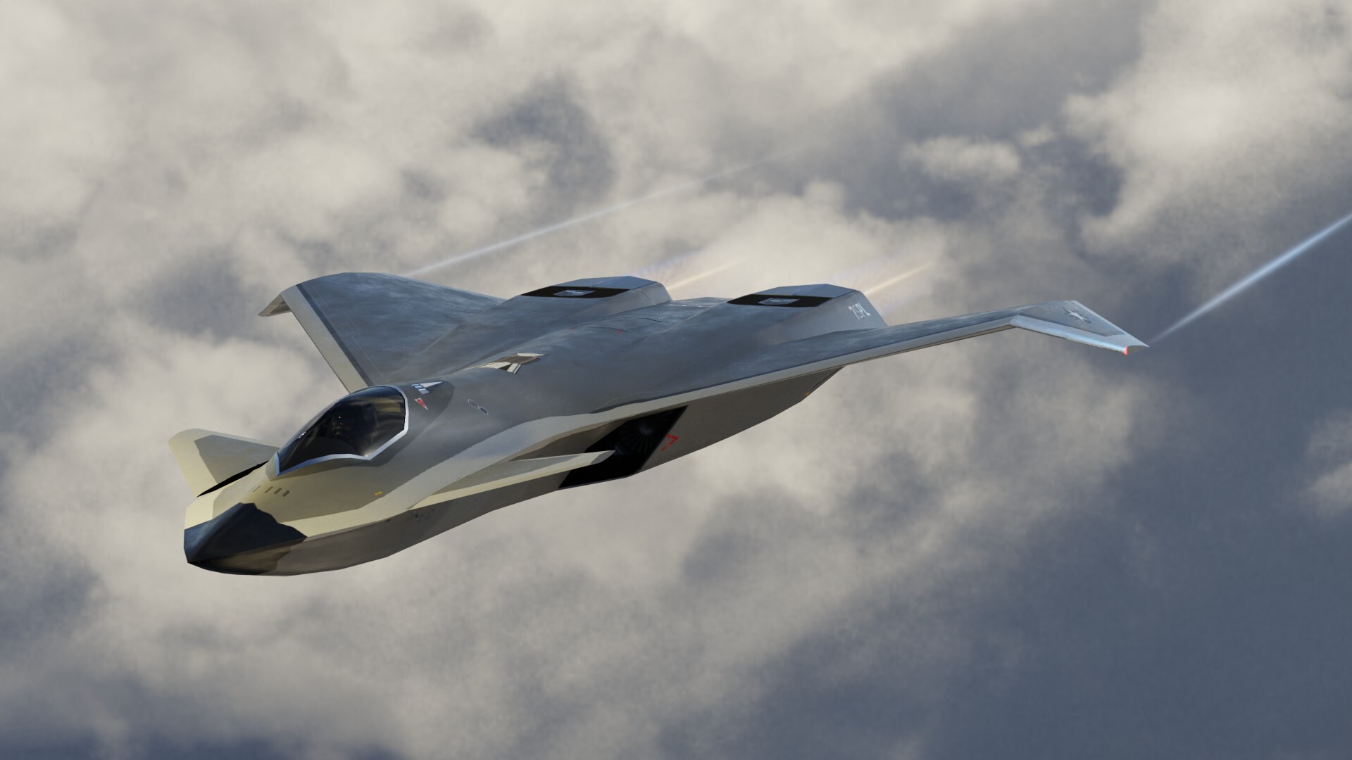 Boeing F 47 Thunderstorm NGAD