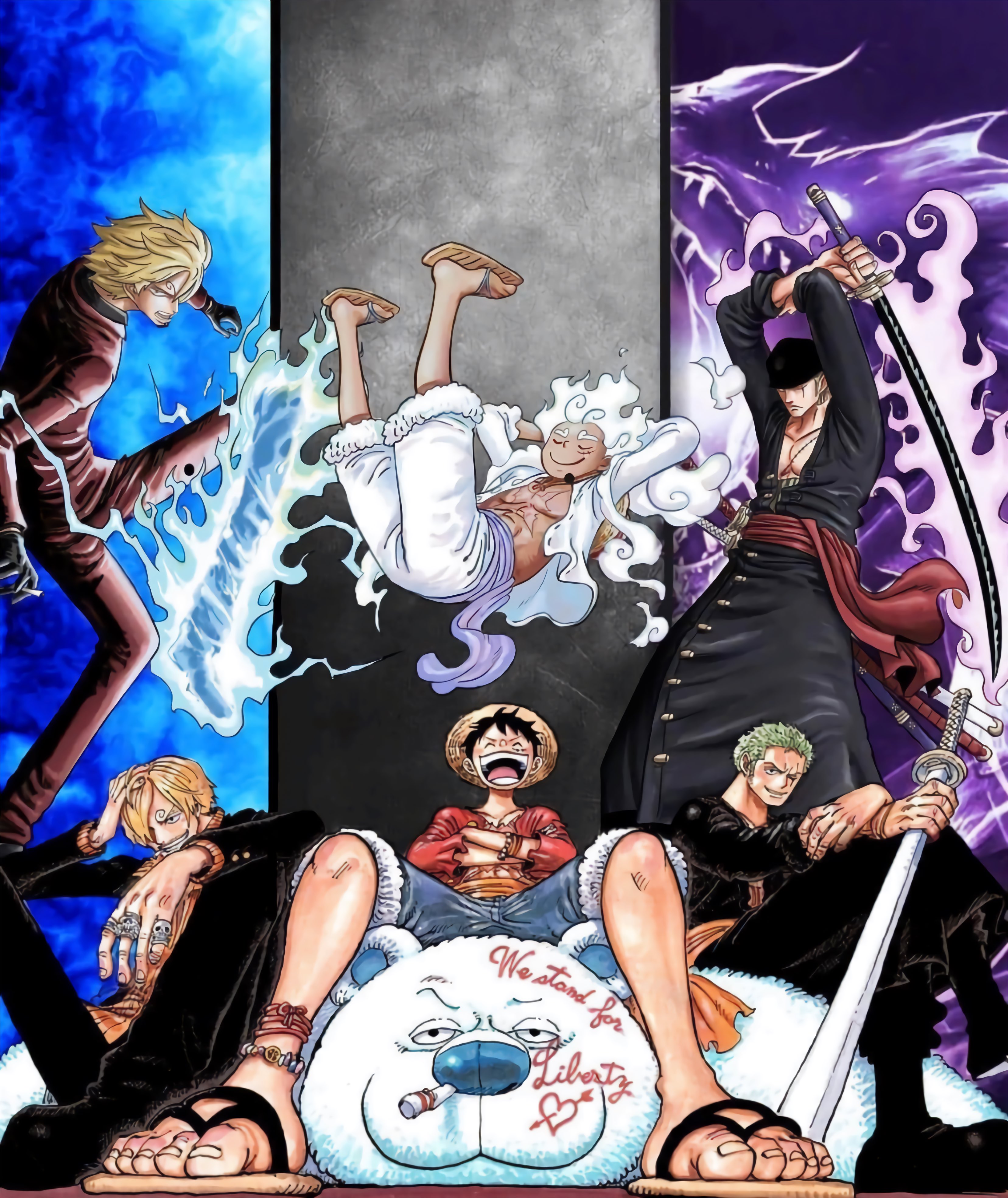 One Piece Trio