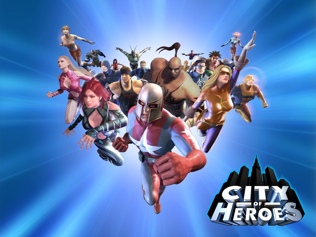 City of Heroes official promotional image