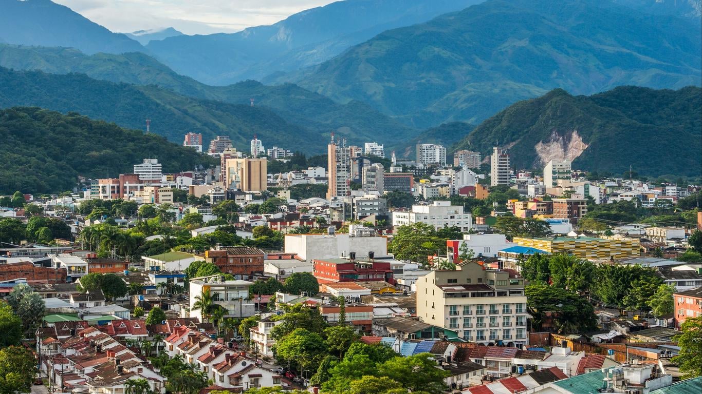 This is Bucaramanga, Colombia