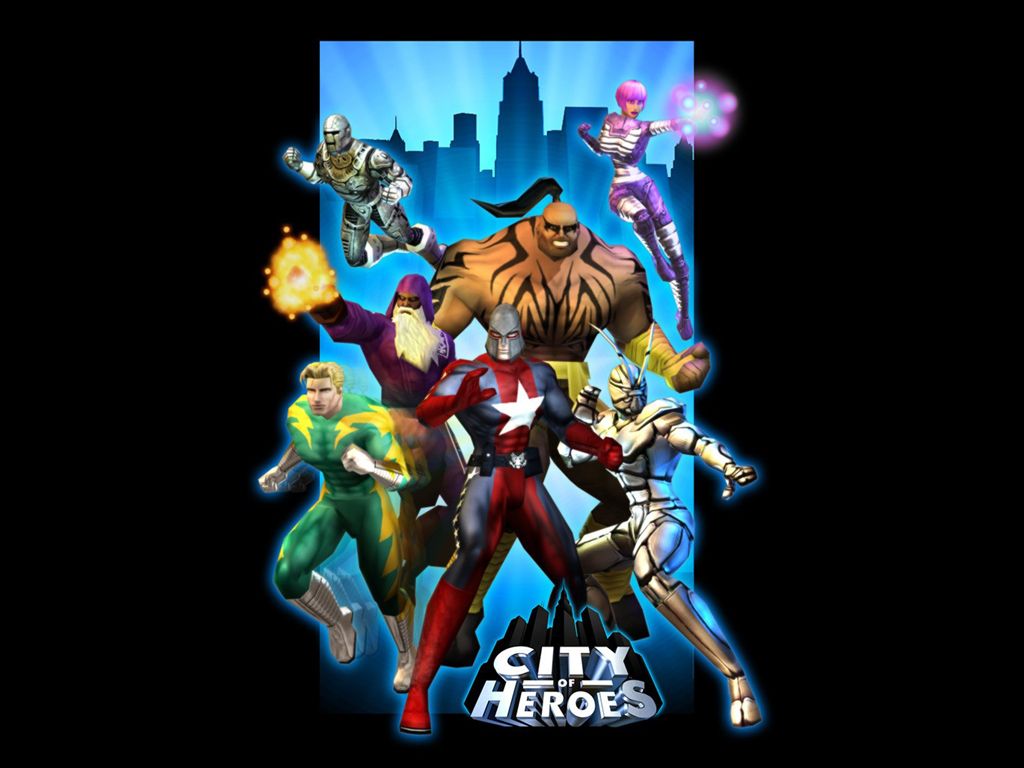 City of Heroes official promotional image