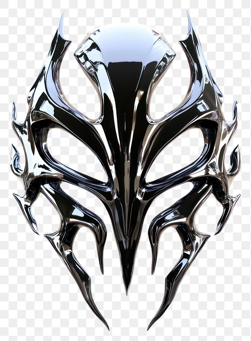 Tribal Chrome Image Wallpaper