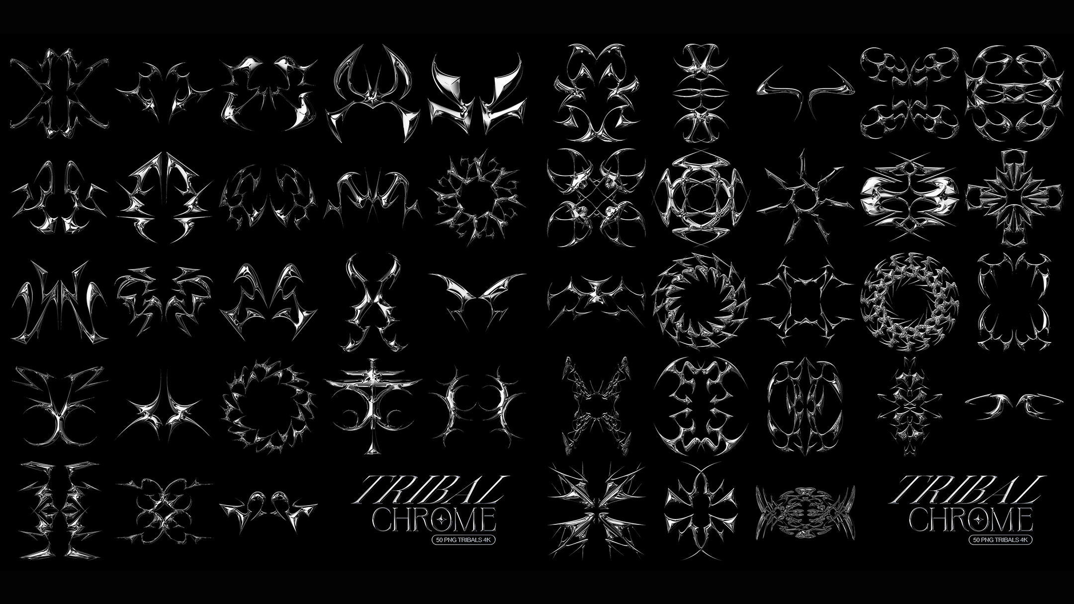 Tribal Chrome Pack