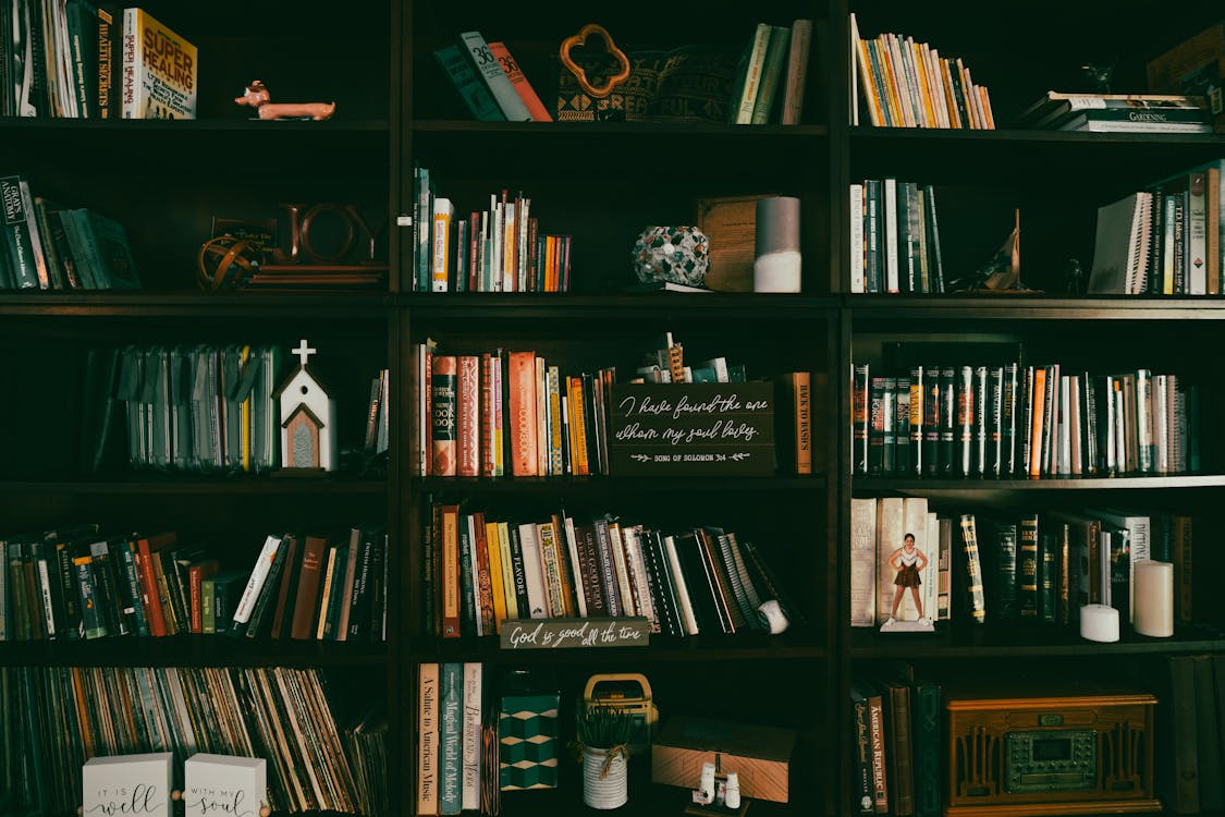 Wooden Bookshelves · Free