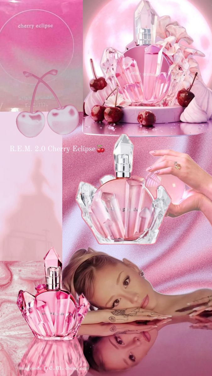 R.E.M. 2.0 Cherry Eclipse. Ariana grande perfume, Ariana perfume, Ariana grande wallpaper