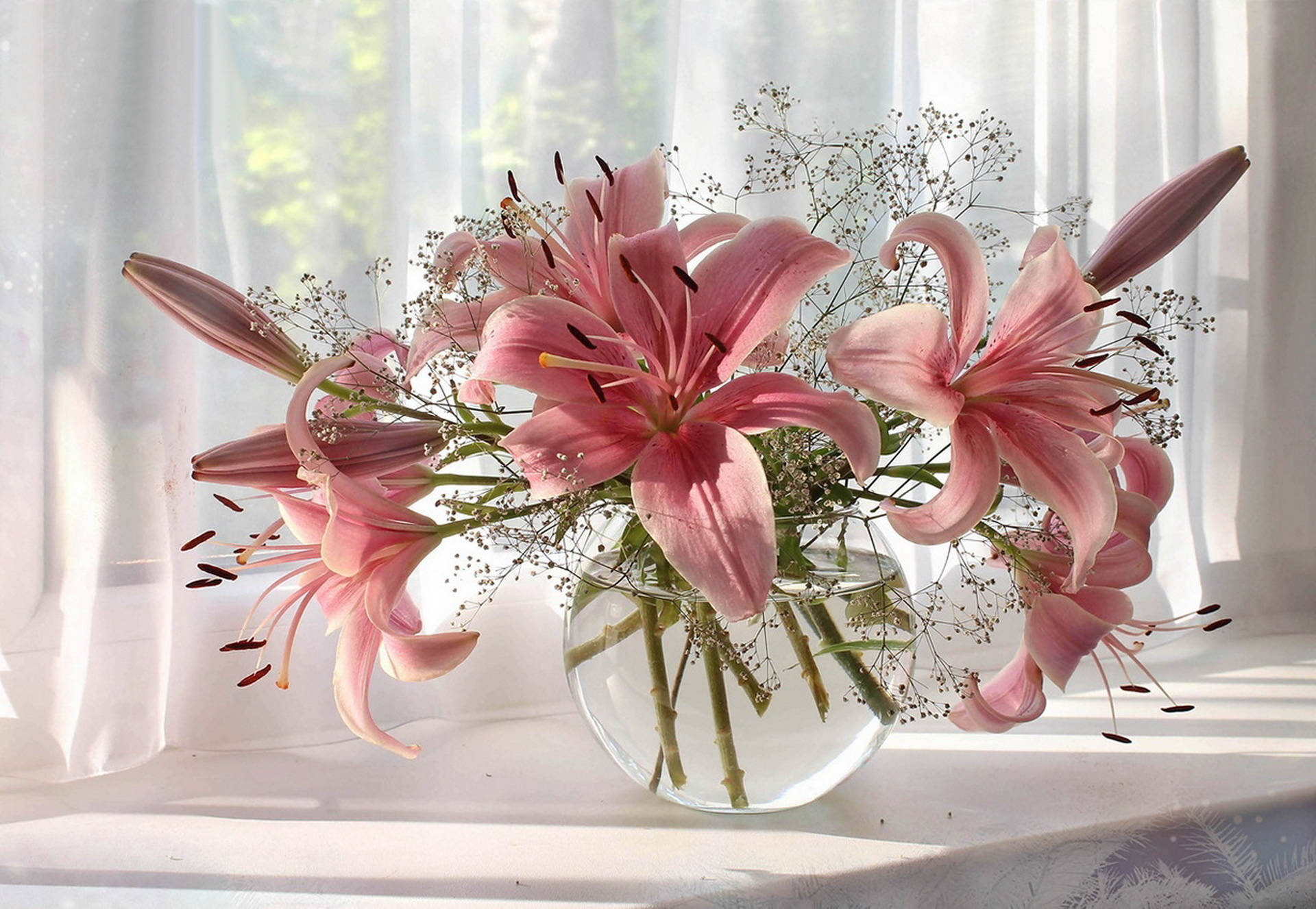 Flower Vase Background