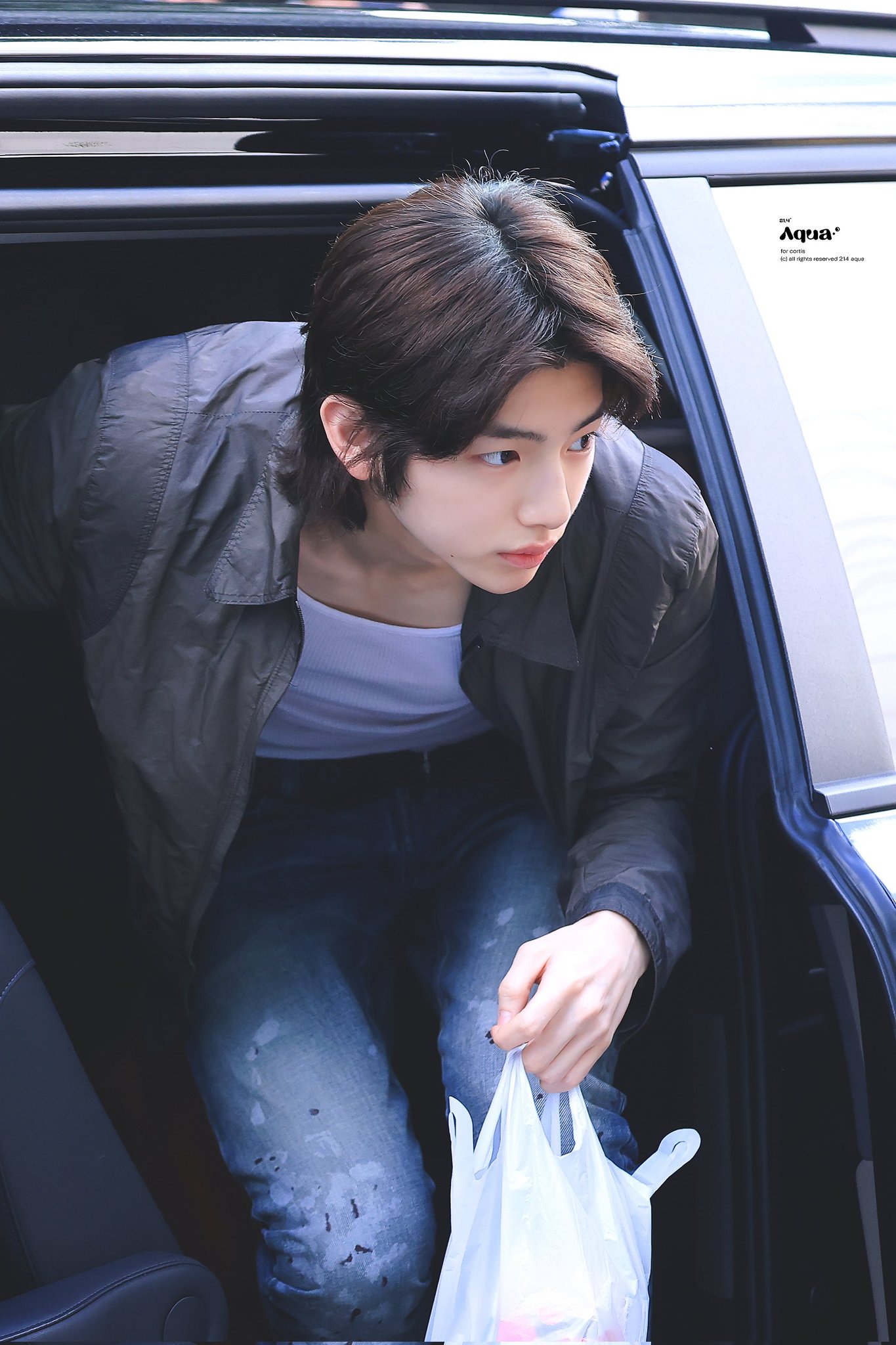 juhoon pics at today's Music Bank prerecording #cortis #juhoon