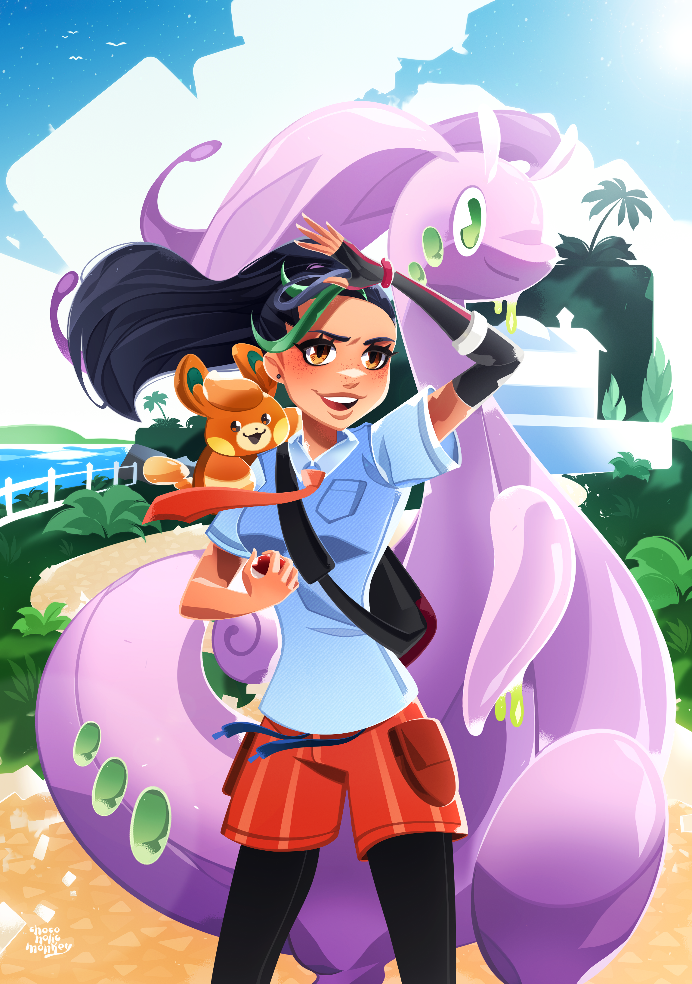 Nemona by chocoholicmonkey on Newgrounds