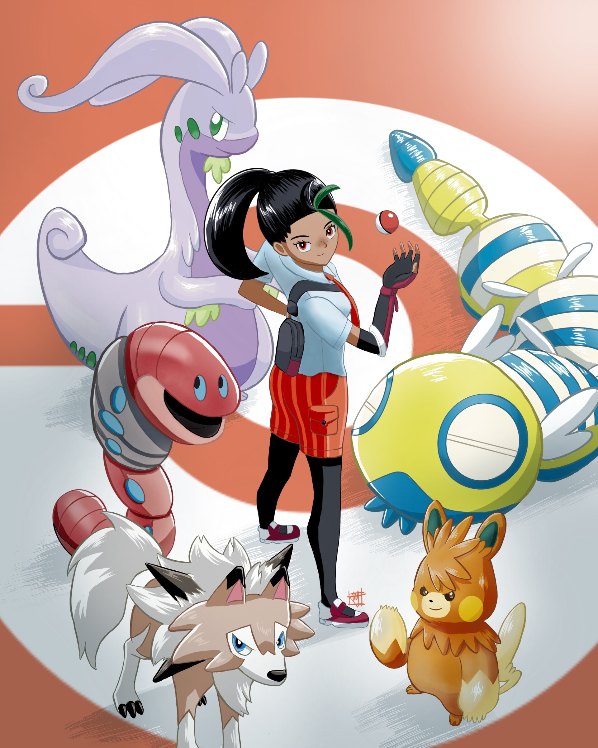 Nemona's Pokemon Team