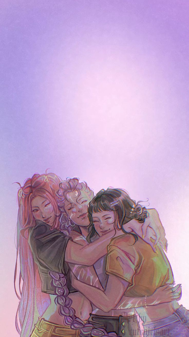 HUNTR X Mira, Rumi & Zoey Wallpaper