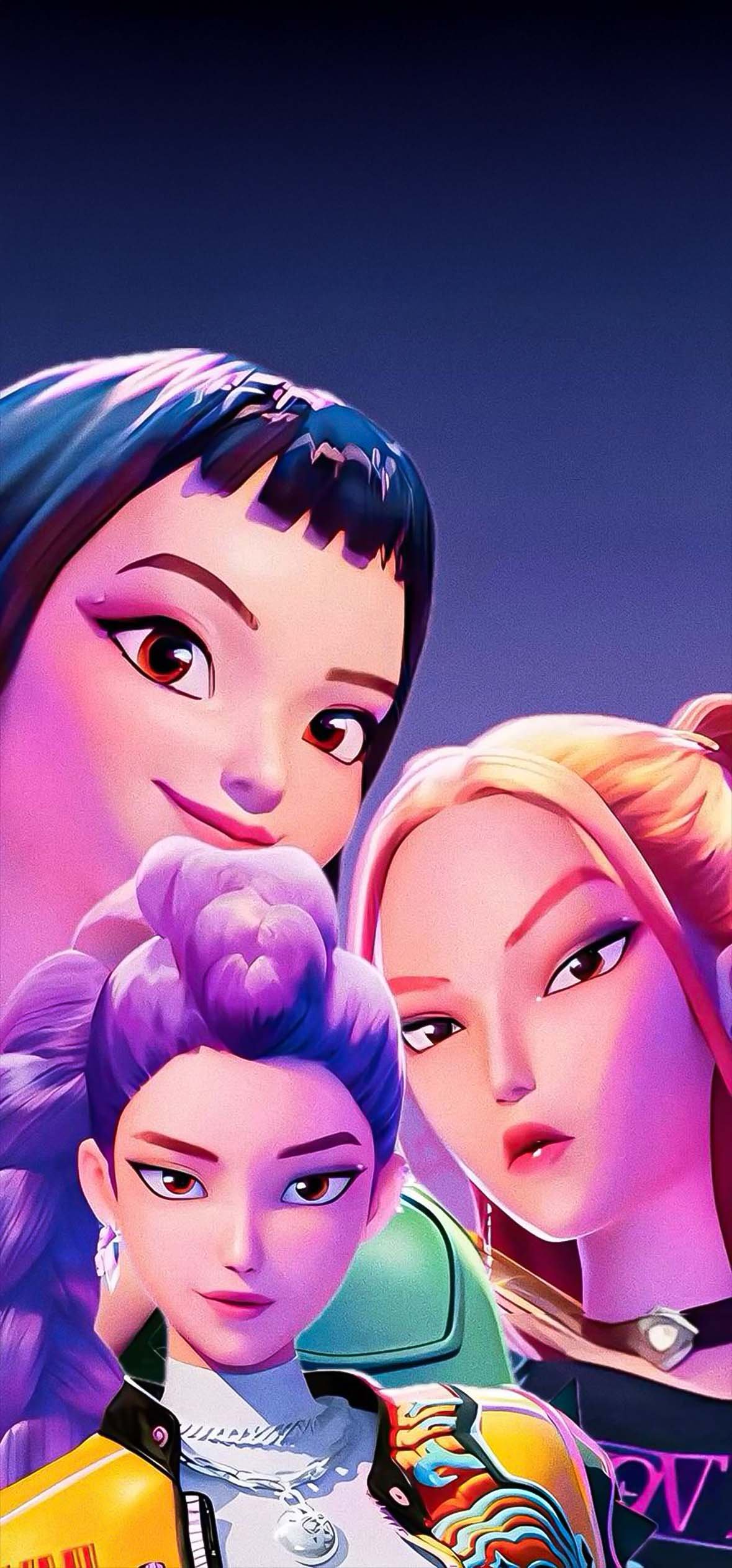 Kpop Demon Hunters Wallpaper iPhone 4K