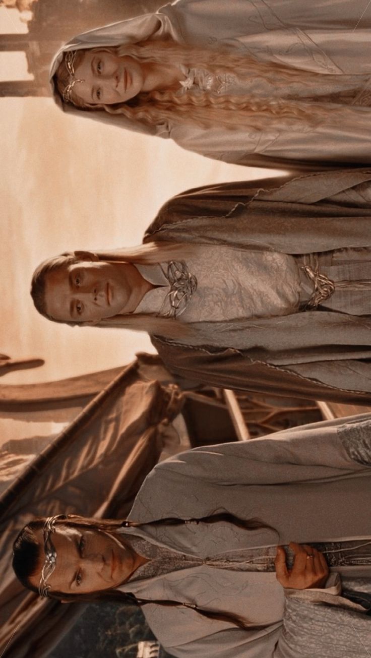 Elrond Galadriel and Celeborn ⎢wallpaper