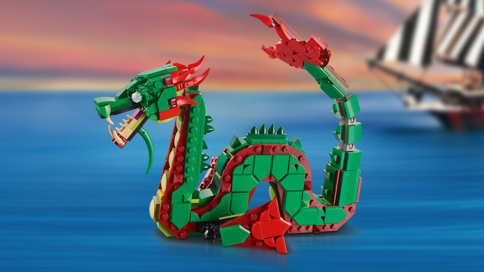 Sea Serpent from 31161 Medieval Dragon