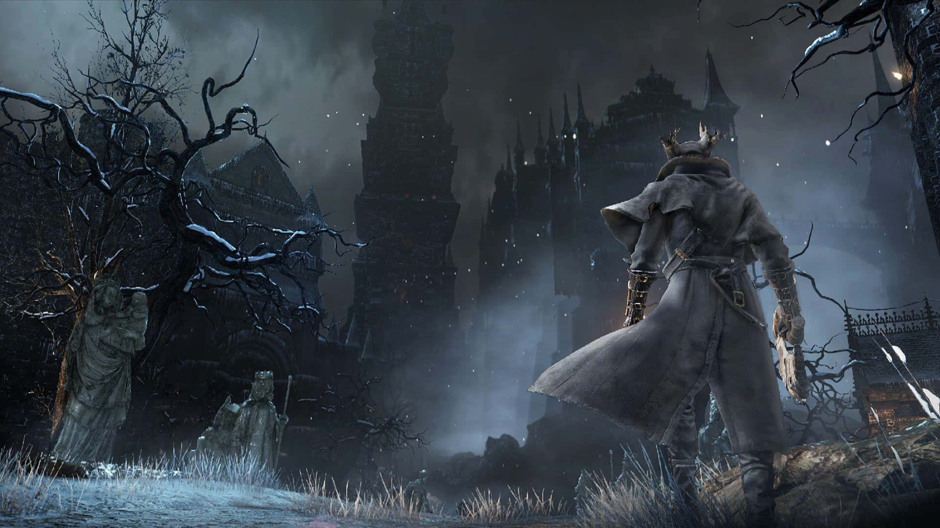 Download Digital Art Hunter's Nightmare Bloodborne 4K HD Wallpaper