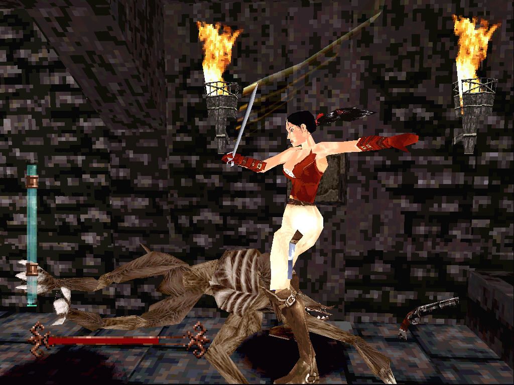 Screenshot of Nightmare Creatures (Windows, 1997)