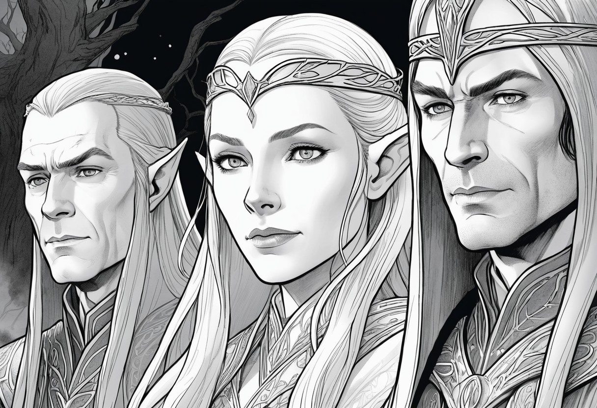 Lord Celeborn in Middle Earth
