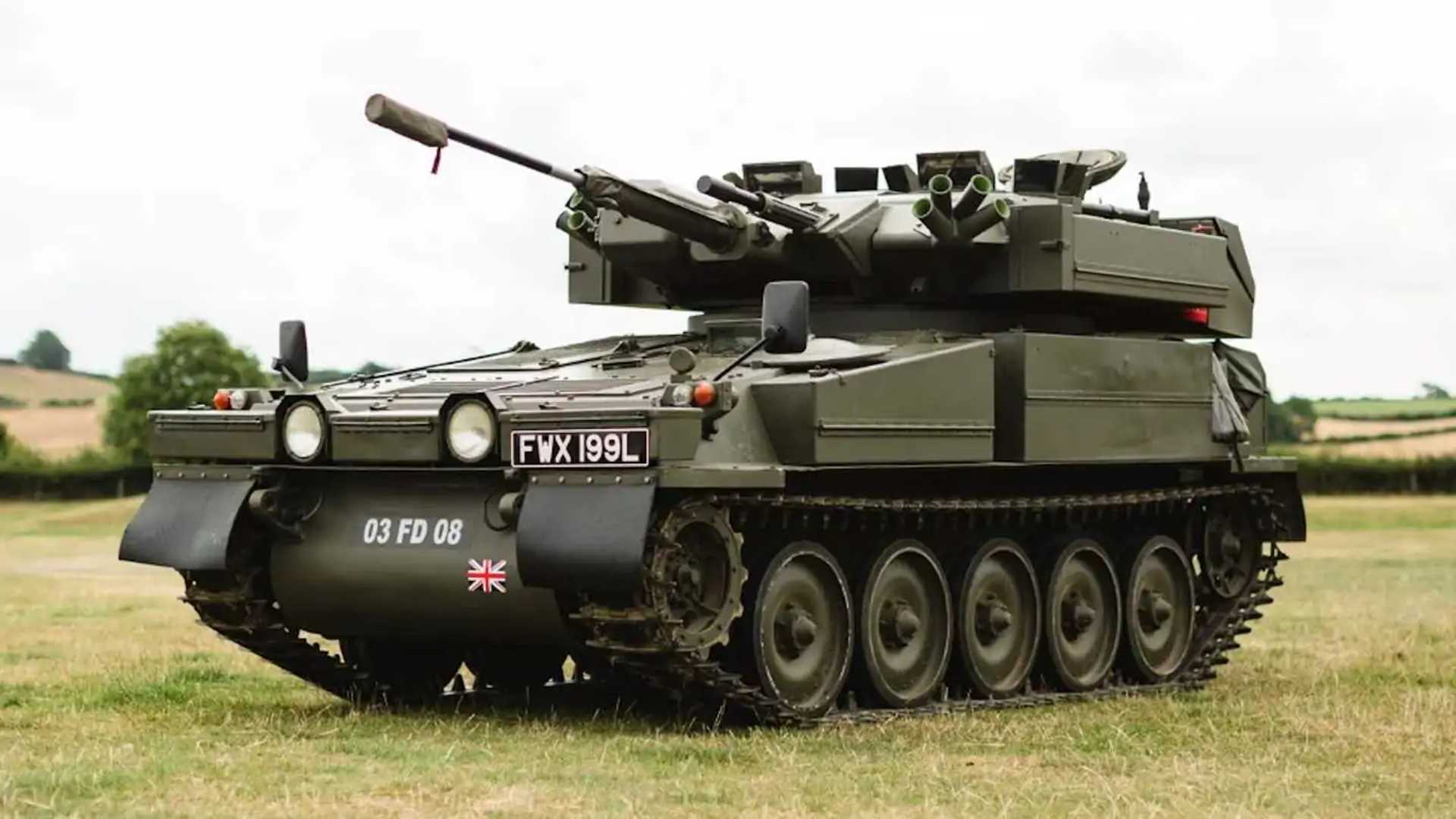 Alvis Sabre Is A Jaguar Powered Tank Ready For Grocery Runs