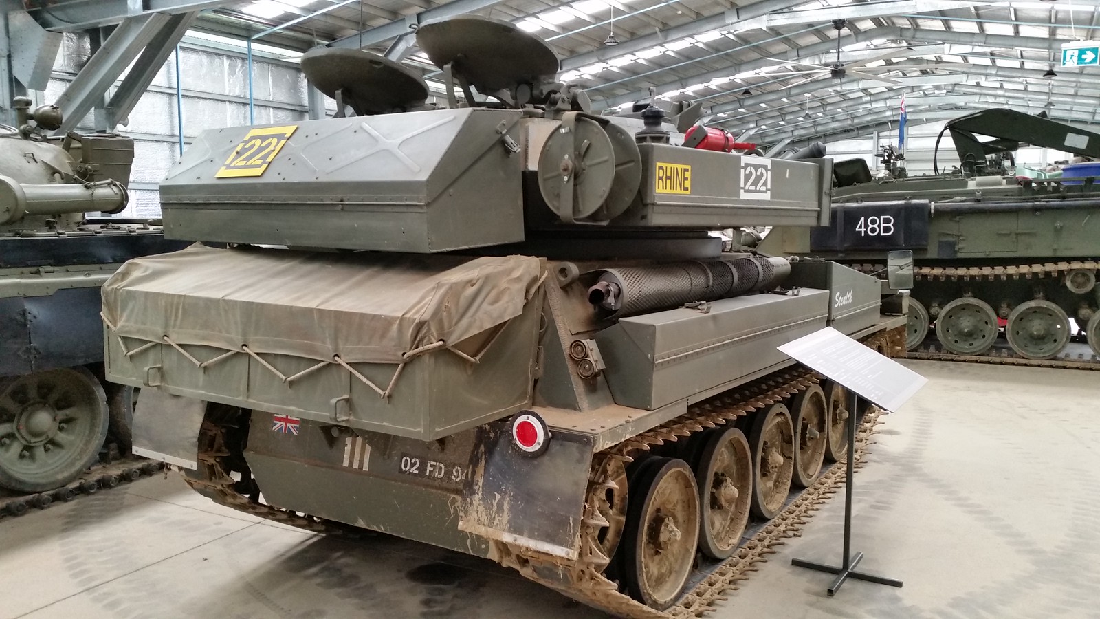 British Sabre Reconnaissance Vehicle. This is a British Sab