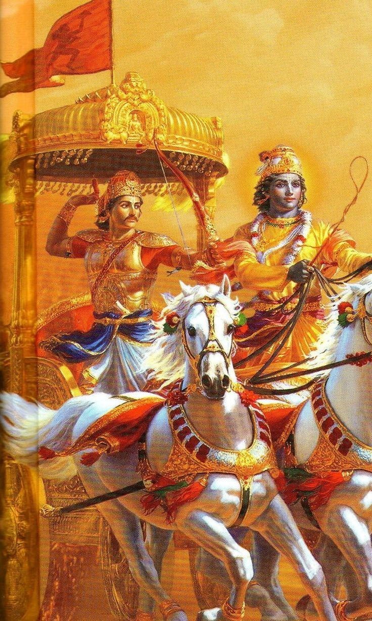 Shri Krishna as Parthasarathi