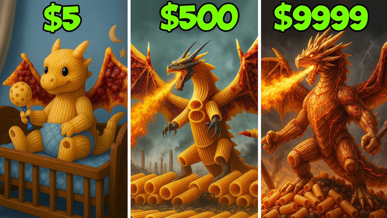 Evolution of Steal a brainrot DRAGON CANNELLONI
