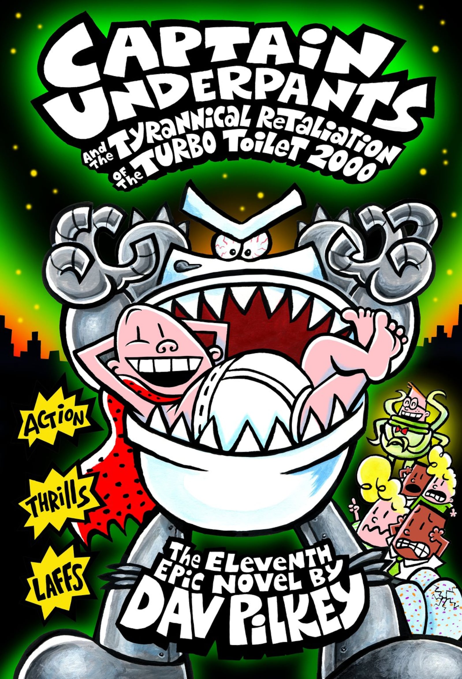 Why is Piqua, Ohio, the setting of Captain Underpants series?