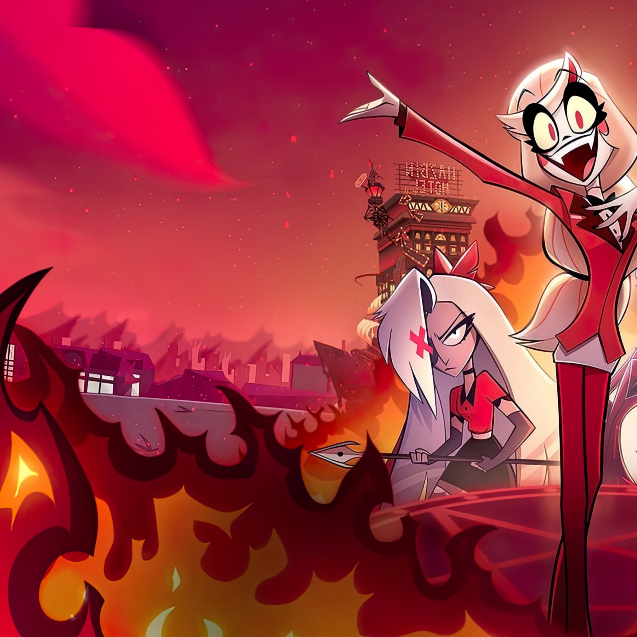 Hazbin Hotel Wallpaper 4K, Anime series