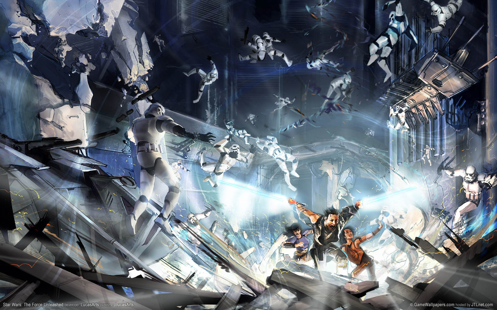 Star Wars: The Force Unleashed Wallpapers - Wallpaper Cave, image size:1680x1050