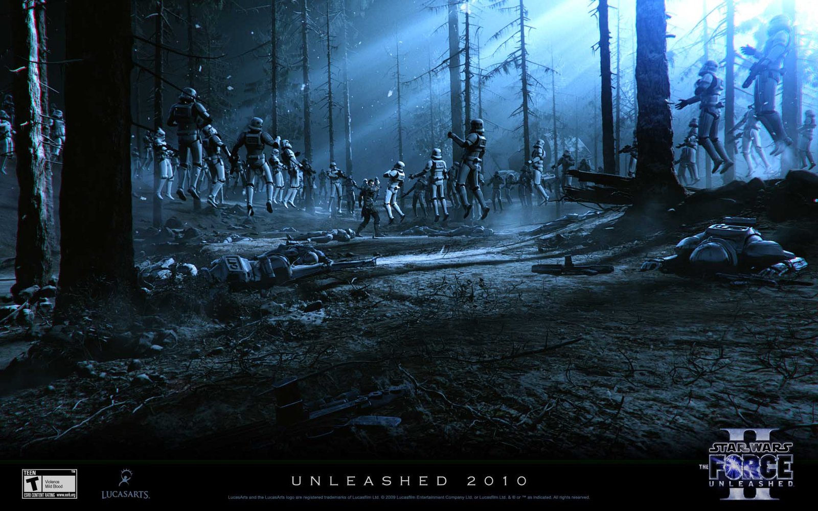 Star Wars: The Force Unleashed II Artworks and Videos is Bored