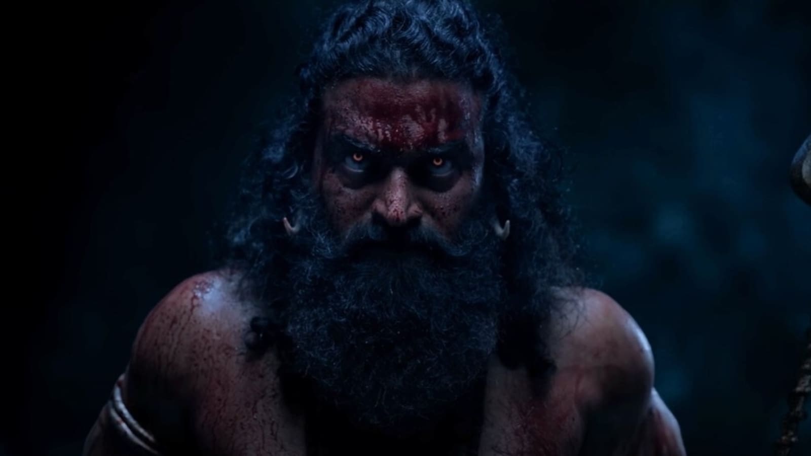 Kantara Chapter 1 first look teaser: Rishab Shetty holds trident in bloody new look. Watch