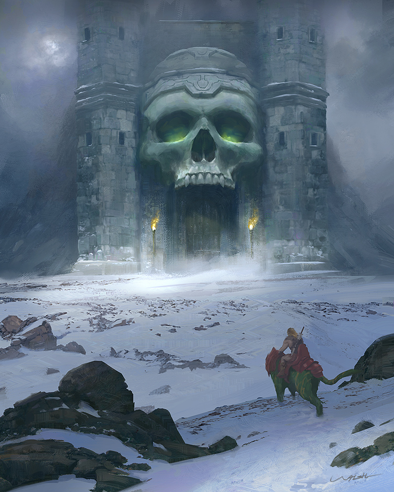 Return to Castle Grayskull. Image - Behance