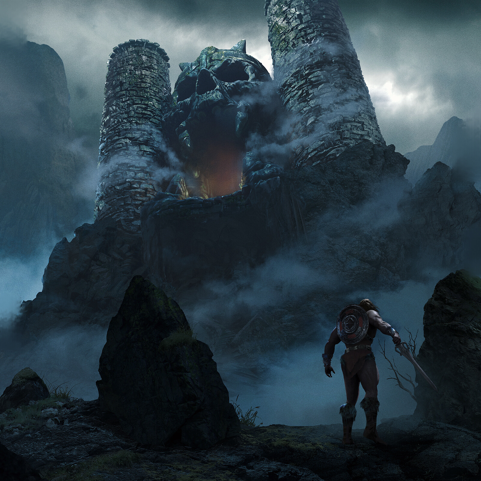 Andy Walsh Grayskull Ruins