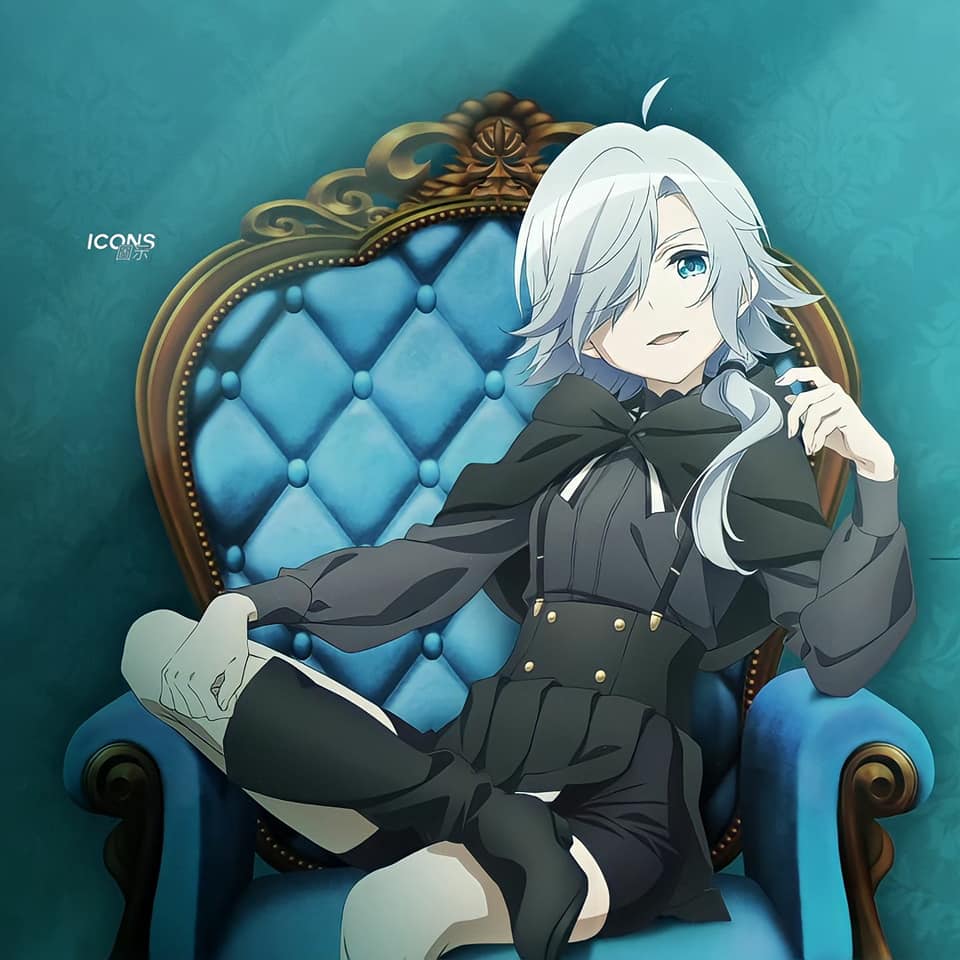 Monika profile picture. Spy Classroom. Anime Icon. Icon