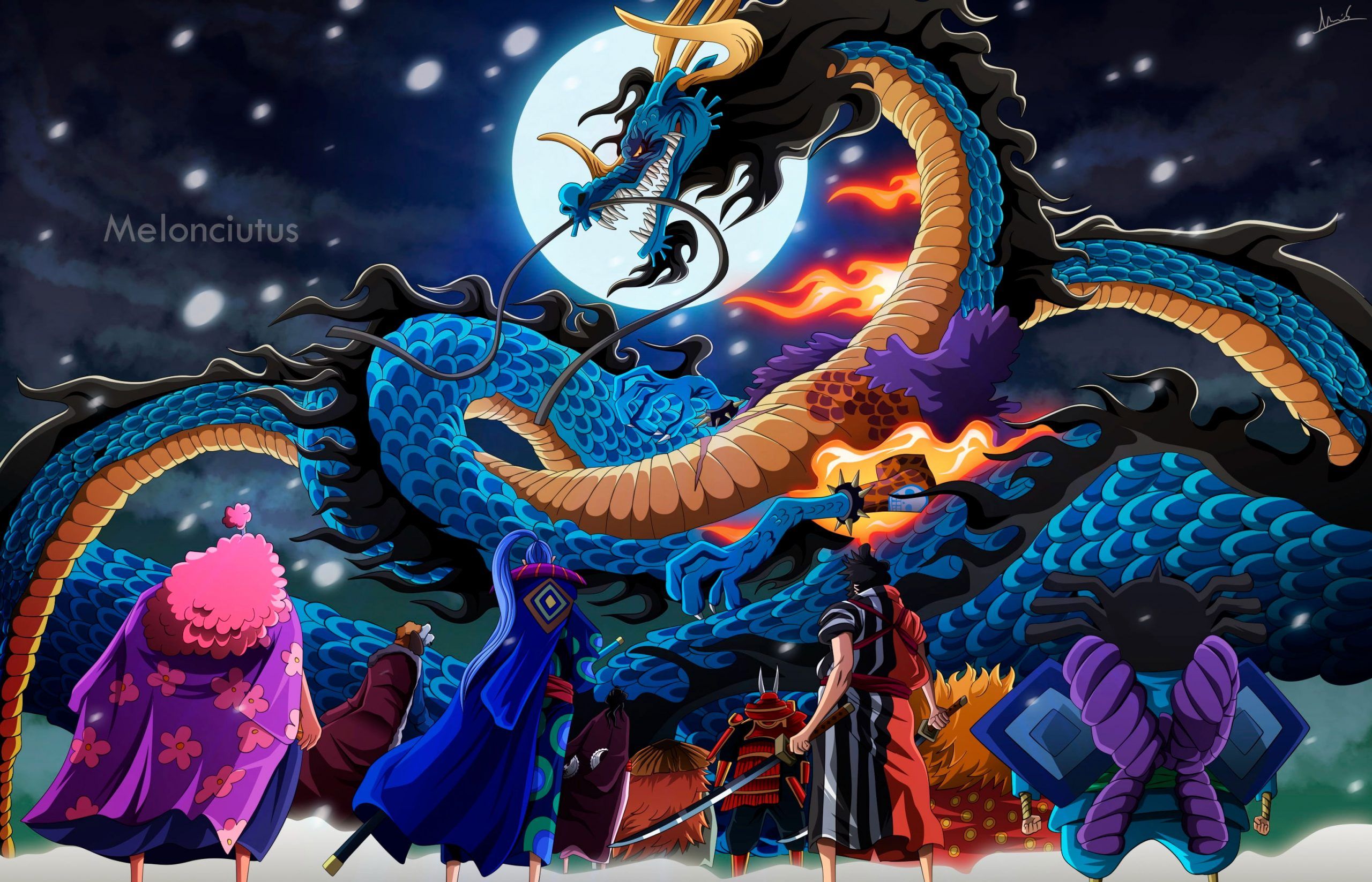 One Piece Kaido Wallpaper, HD One Piece Kaido Background on WallpaperBat