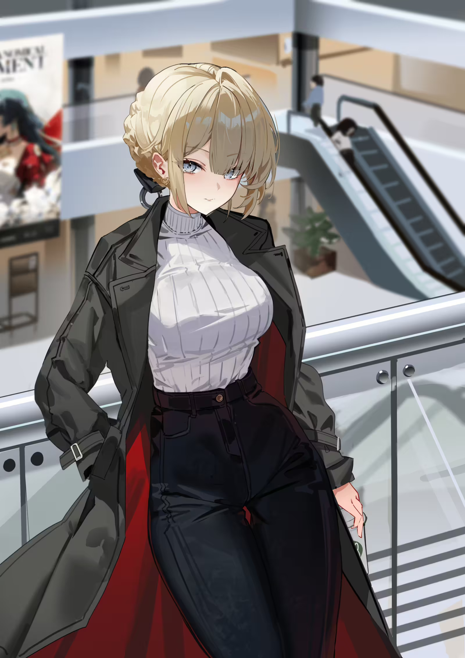 Evelyn Chevalier ZZZ Fanart Wallpaper