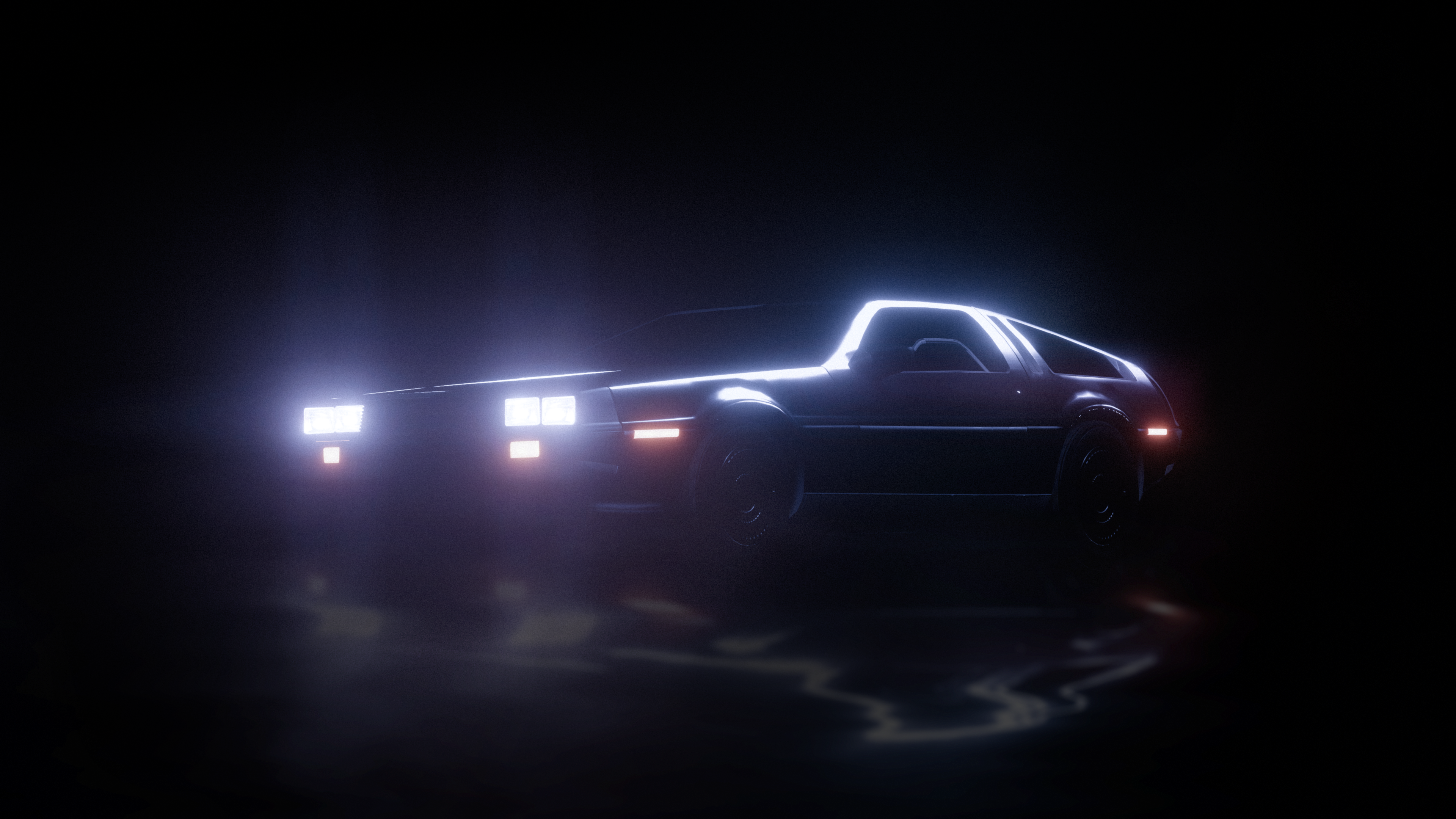 DMC 12 DeLorean [3840x2160]