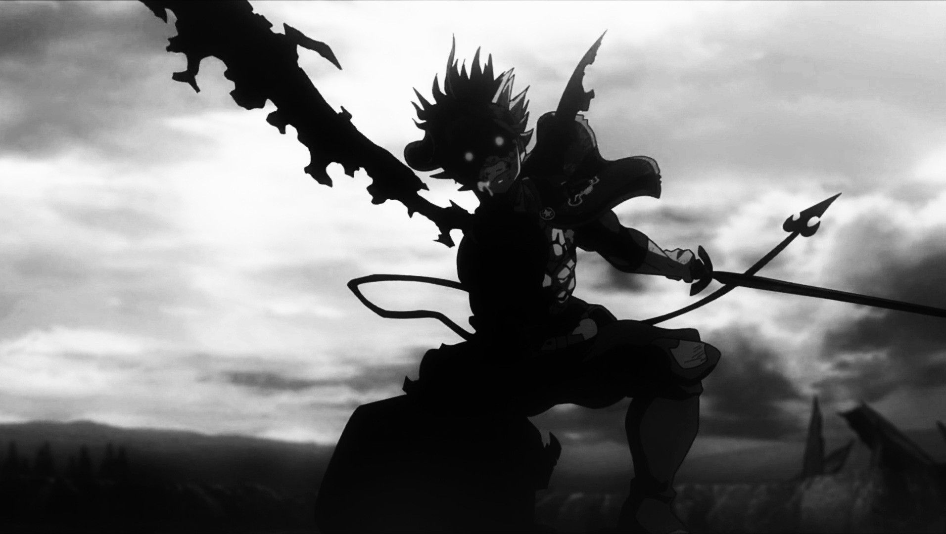 Black clover wallpaper 4k pc