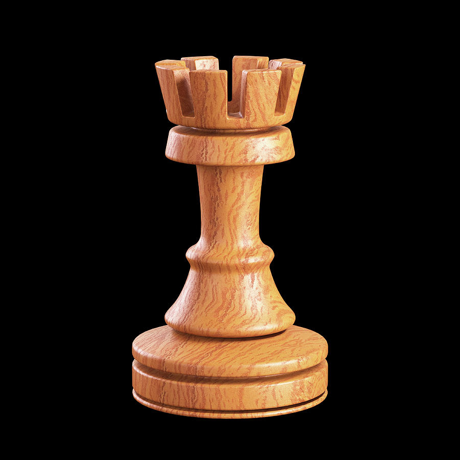 Rook Chess Piece by Science Photo Library