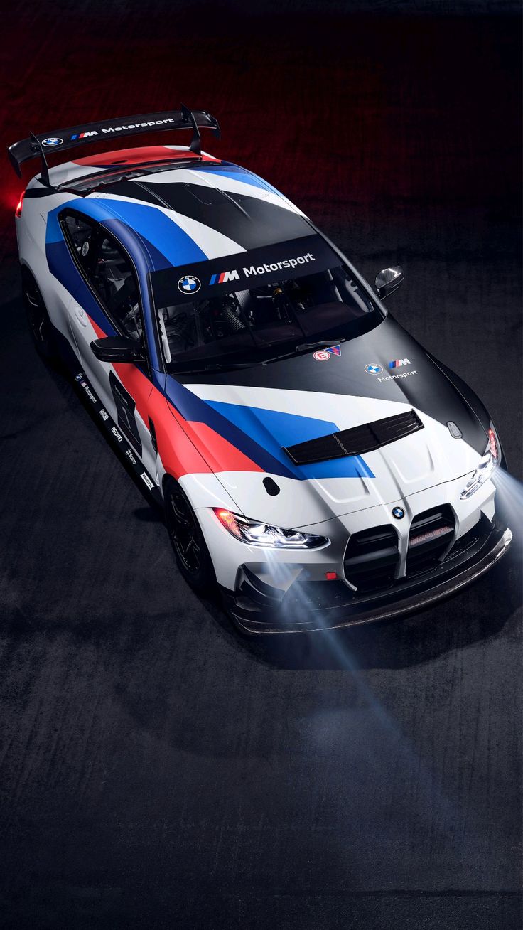 BMW M8 GTR Aerial Shot