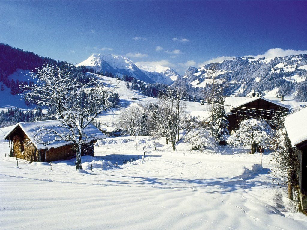 Skiing Gstaad, Switzerland resort information, guide review / Ski Trips, Vacations & Snowboarding