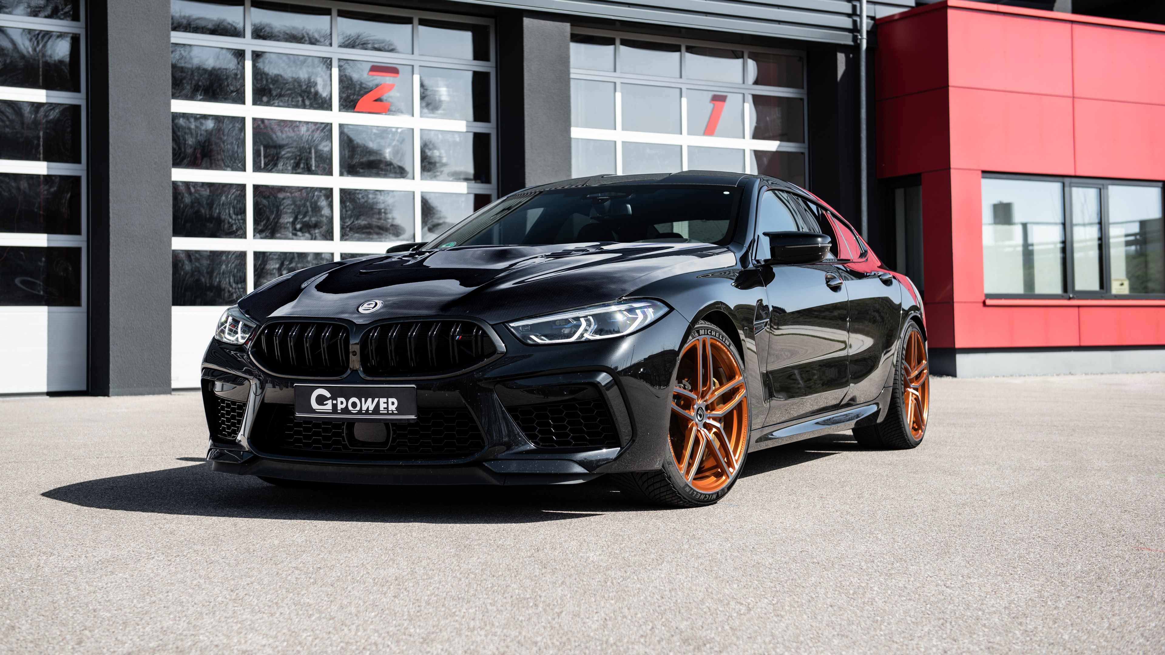 Black G Power BMW M8 Competition Gran Coupé 2020 2 4K 5K HD Cars Wallpaper
