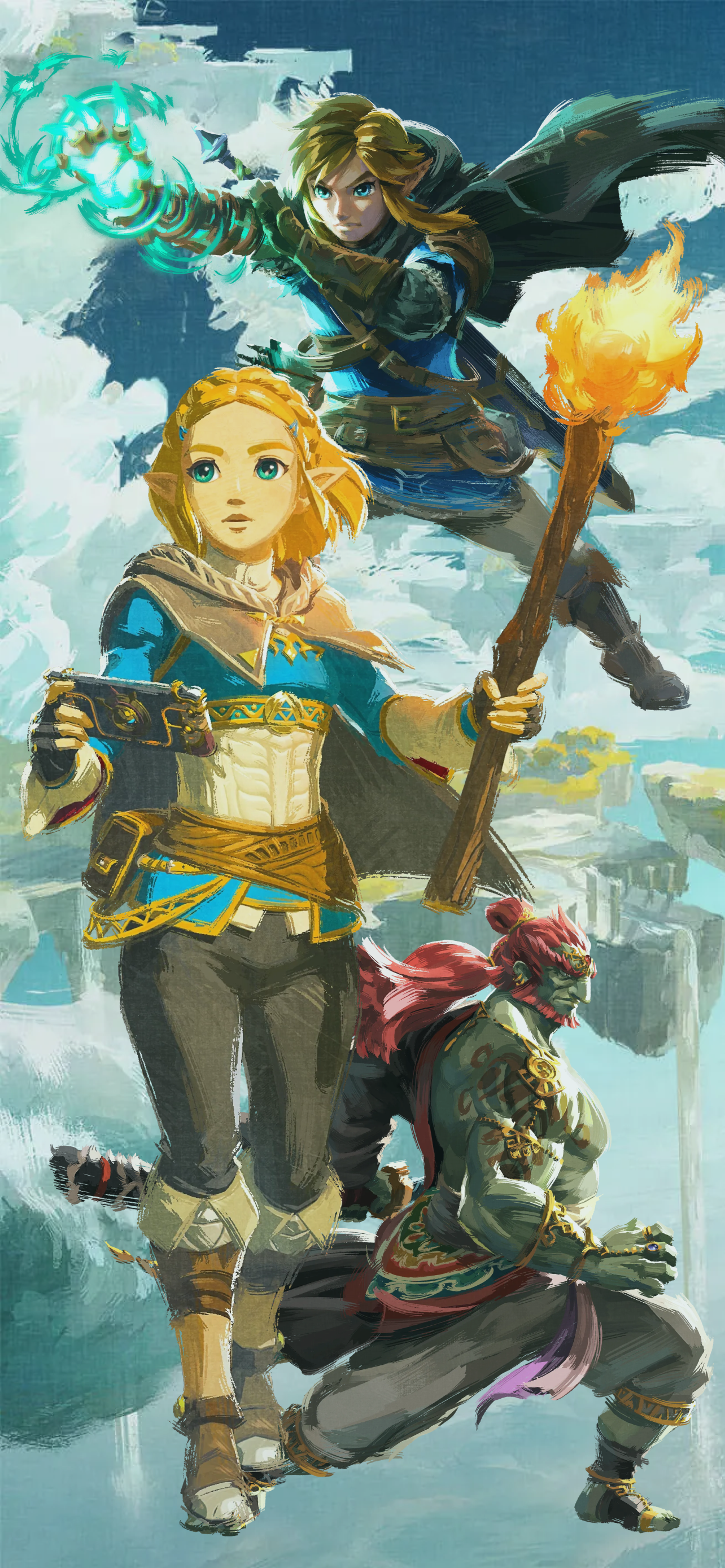 TotK New character arts wallpaper