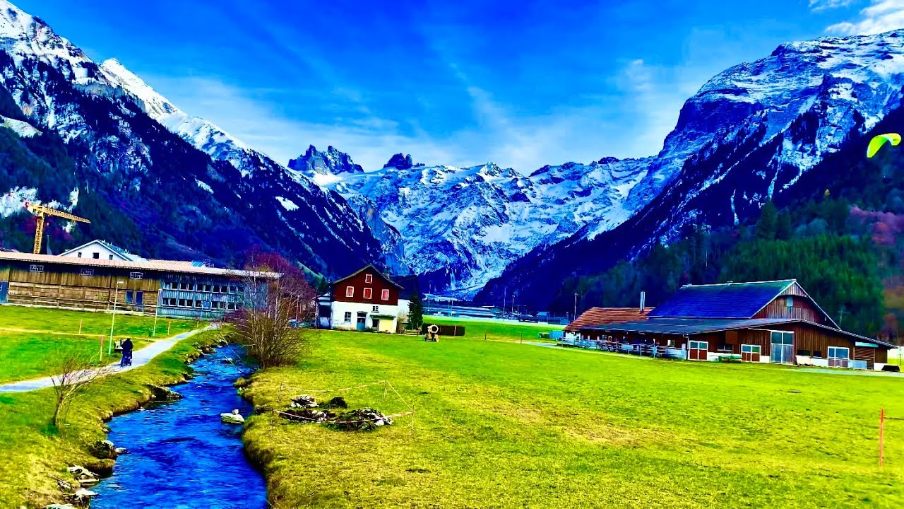 Switzerland 4K of The Most Beautiful Village in Swiss -5