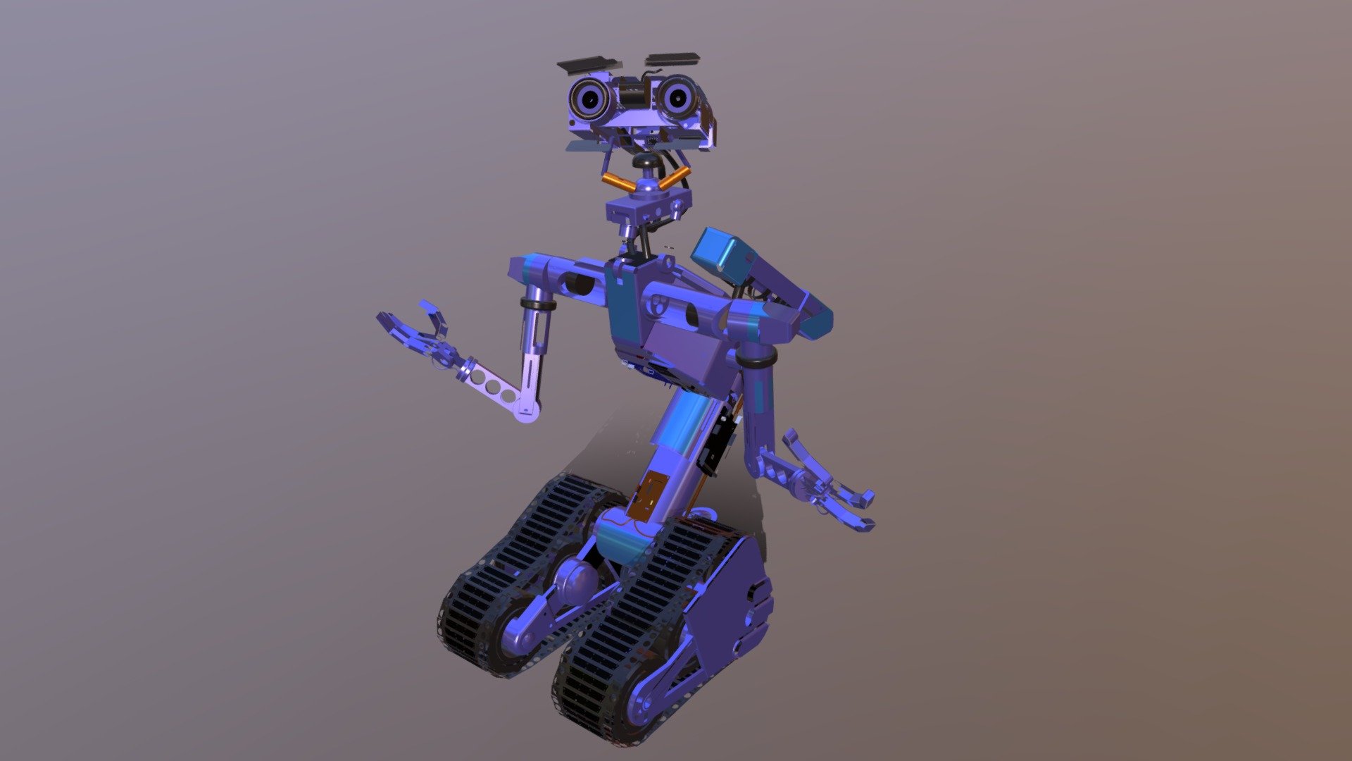 Johnny 5 Free 3D Model By SorroW [c50e65d]