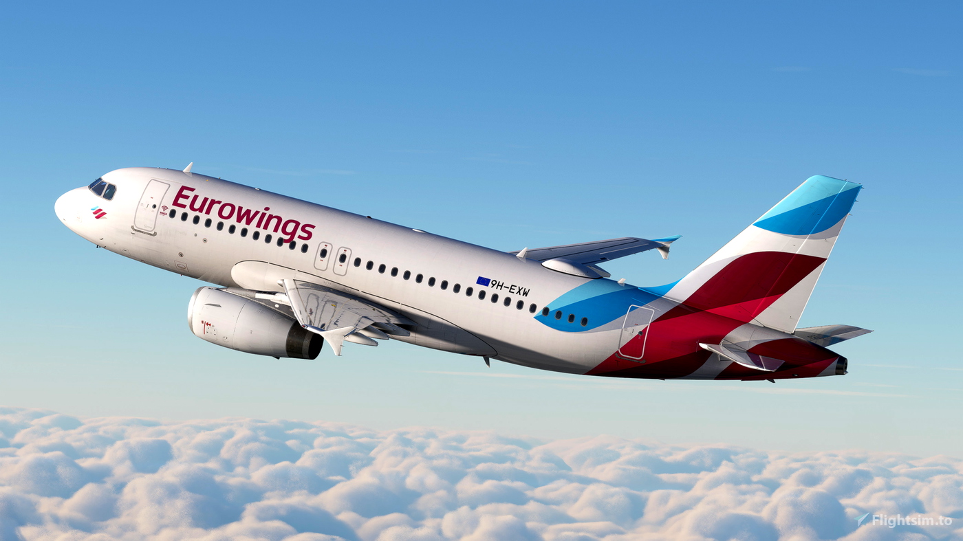 Threads Europe [Fleet] W Cabin Fenixsim A319 [8K 4K] For Microsoft Flight Simulator