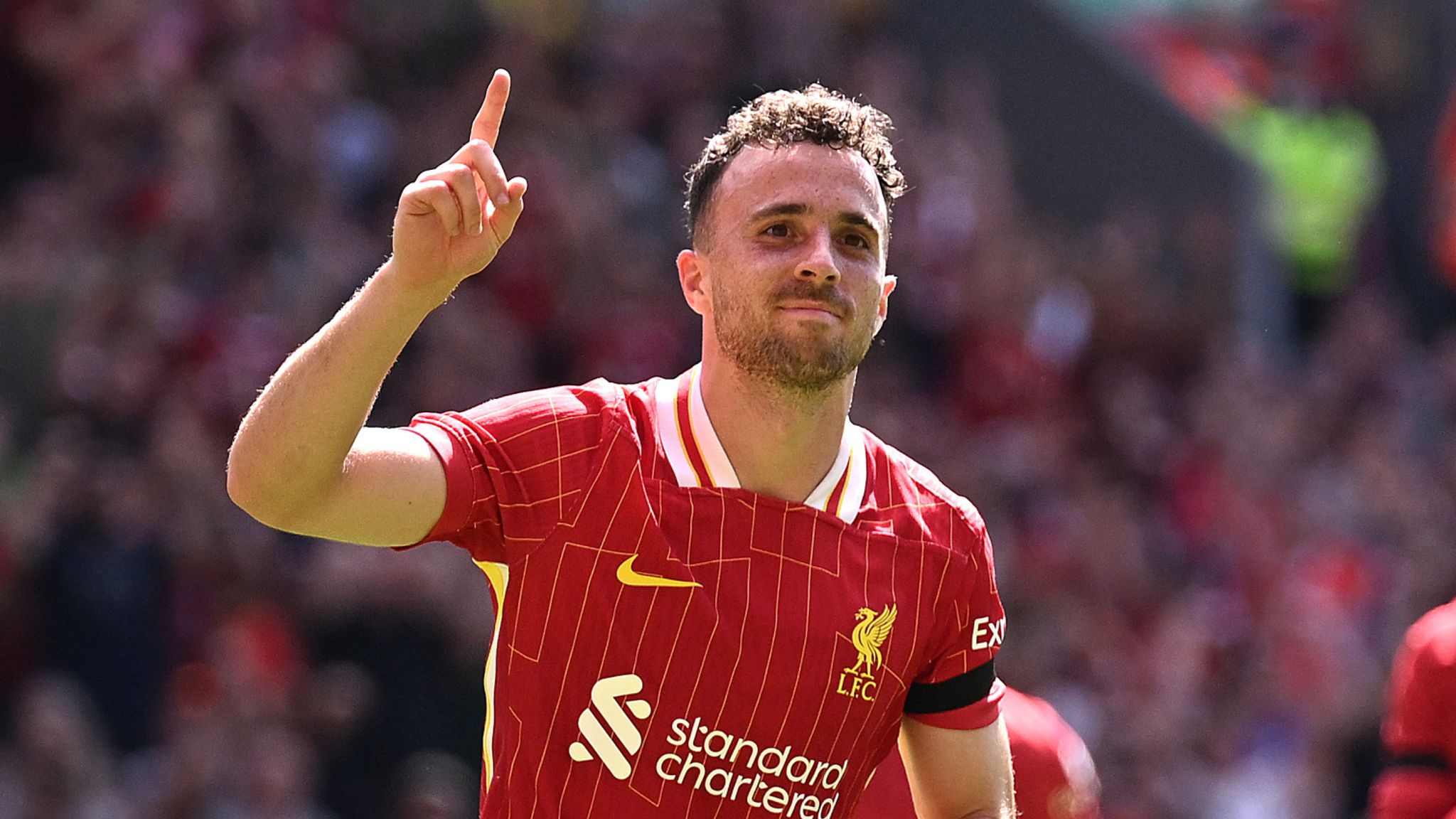 Liverpool 4 1 Sevilla: Diogo Jota Hits Glorious Volley As Reds Cruise In Arne Slot's First Game At Anfield