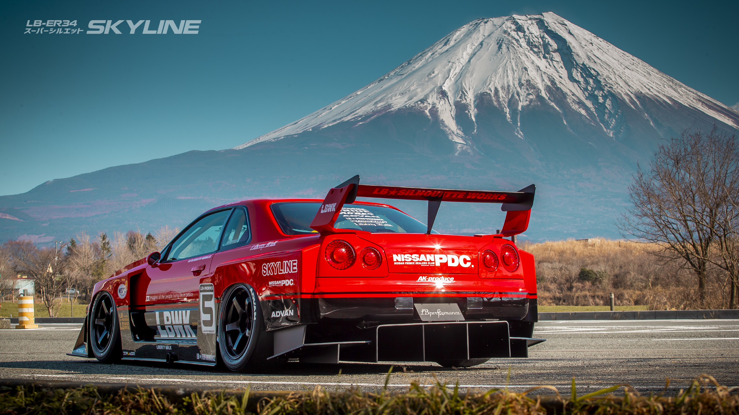 Liberty Walk Creates Super Silhouette Inspired R34 Skyline. Japanese Nostalgic Car
